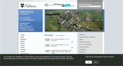 Desktop Screenshot of plaffeien.ch